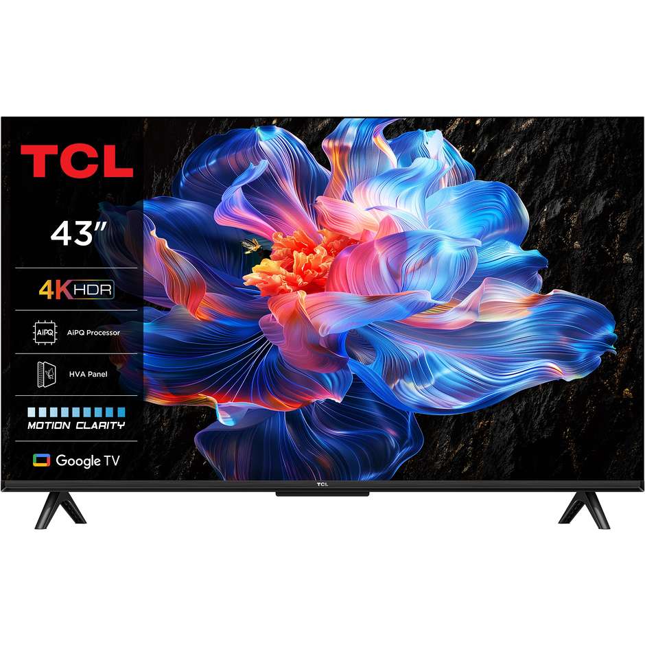 tvc led 43 4k ultra hd google hdr 10 dolby audiob