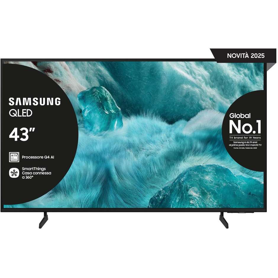 tvc led 43 qled smart tv hdr10+ wifi 3hdmi 1usbhd