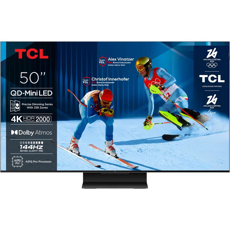 tvc led 50 miniled qd google tv 144 hz hdr 2000 n