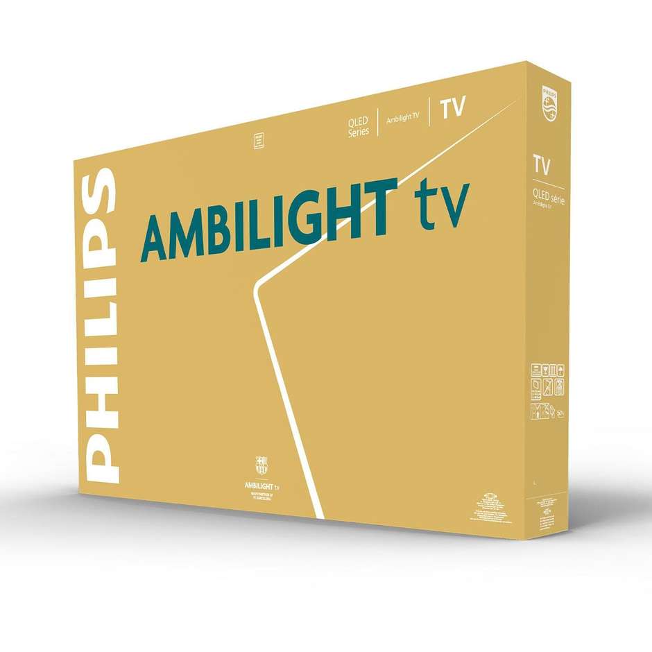 tvc led 50 qled smart tv ambilight wifi  3hdmi 2u