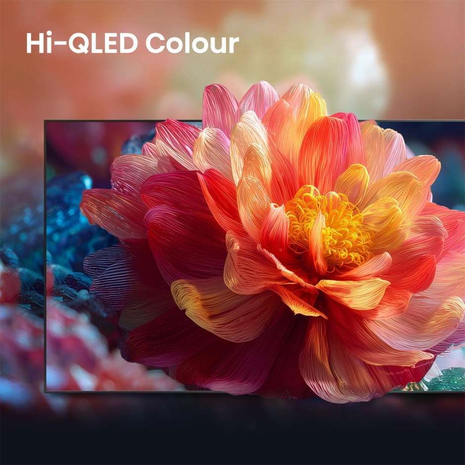 tvc led 50 qled smart tv hdr10+ hdmi 2.1  vidaa u