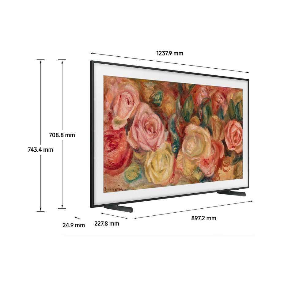 tvc led 55 4k qled frame quant hdr10+ google assi