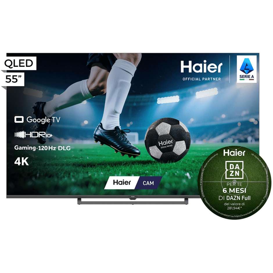 tvc led 55 qled smart tv hdr10+ 120hz  wifi 3hdmi