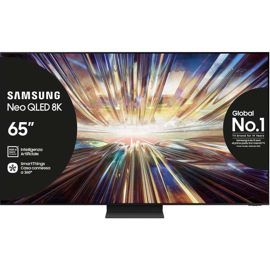 tvc led 65 8k smart hdr10+ wifi qled 4 hdmi 3usbq