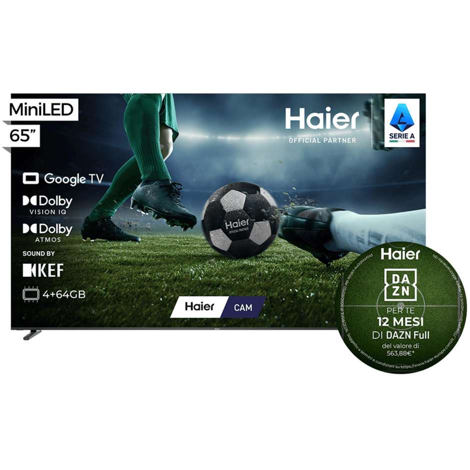 tvc led 65 qled miniled smart hdr10+ wifi sat 4hd