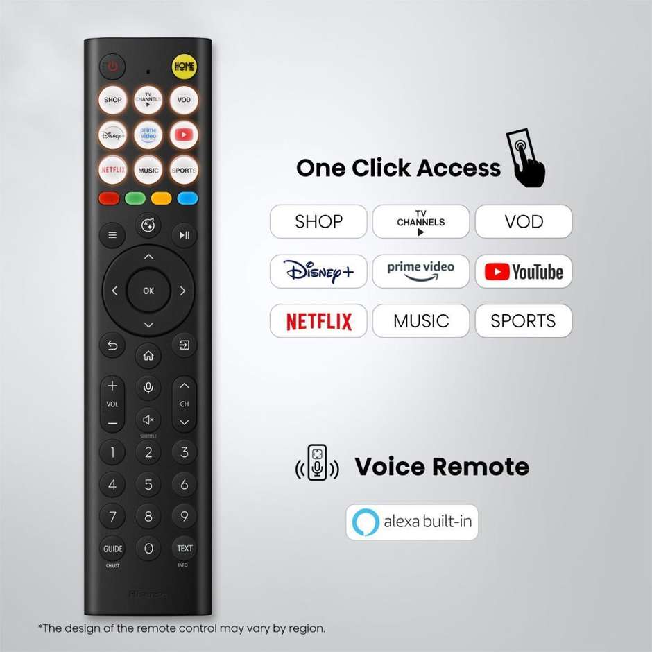 tvc led 65 qled smart tv hdr10 hdmi 2.1  vidaa qu