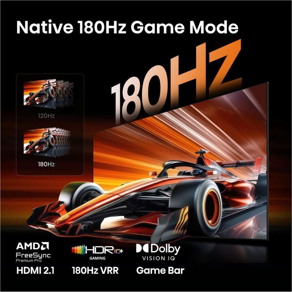 tvc led 75 rgb miniled smart hdr10+ 3hdmi 2.1 wif