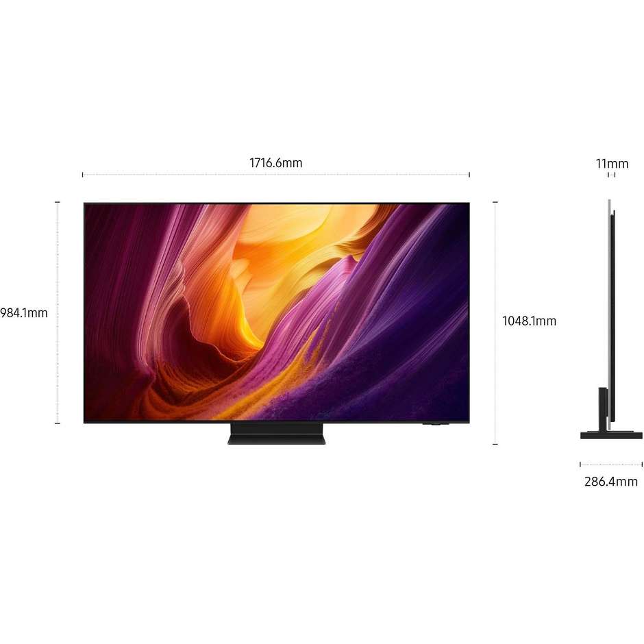 tvc led 77 oled 165 hz smart tv 4hdmi 2usb dolby