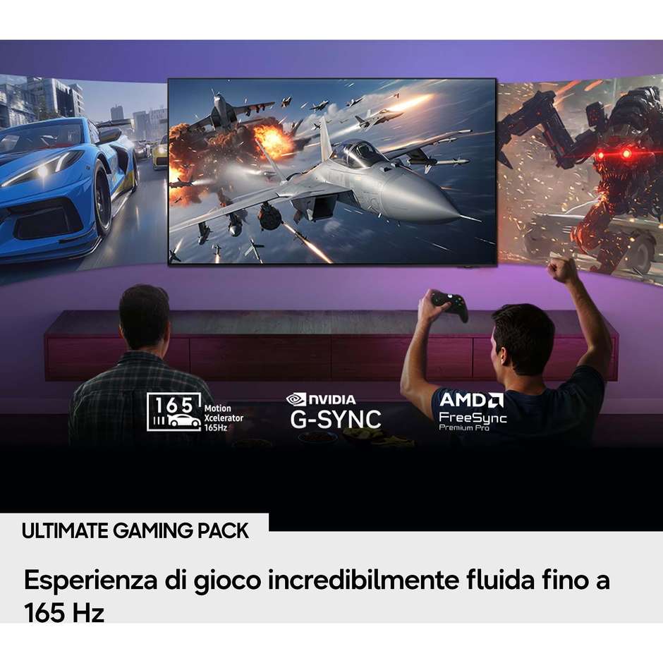 tvc led 77 oled 165 hz smart tv antiriflesso 4hdm