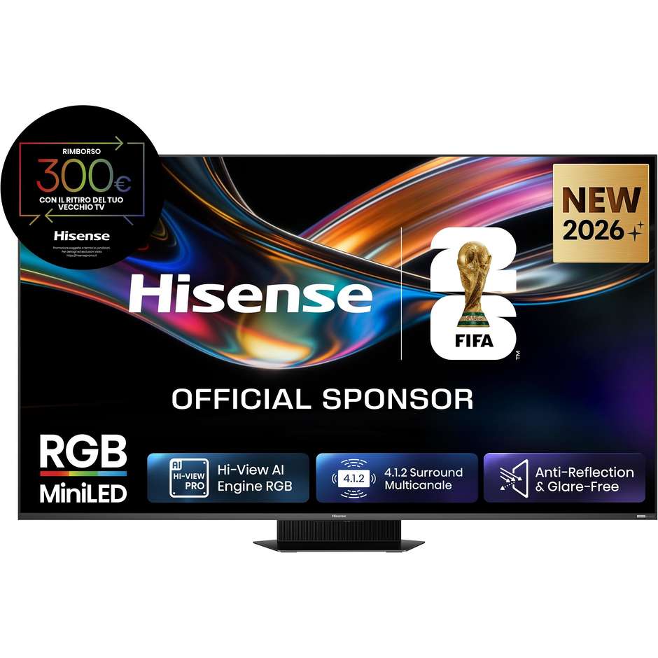tvc led 85 rgb miniled smart hdr10+ 3hdmi 2.1 wif