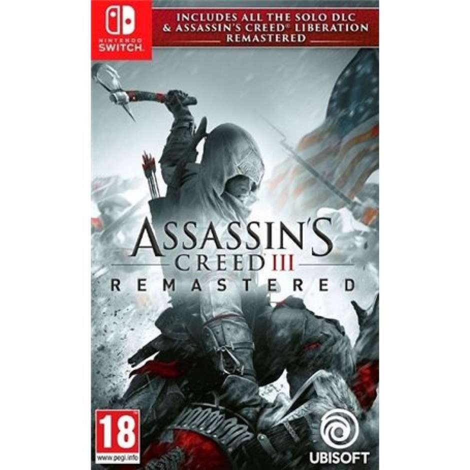 Ubisoft Assansin's Creed 3 + Assasin's Creed Liberation Remastered videogioco per Nintendo Switch Pegi 18