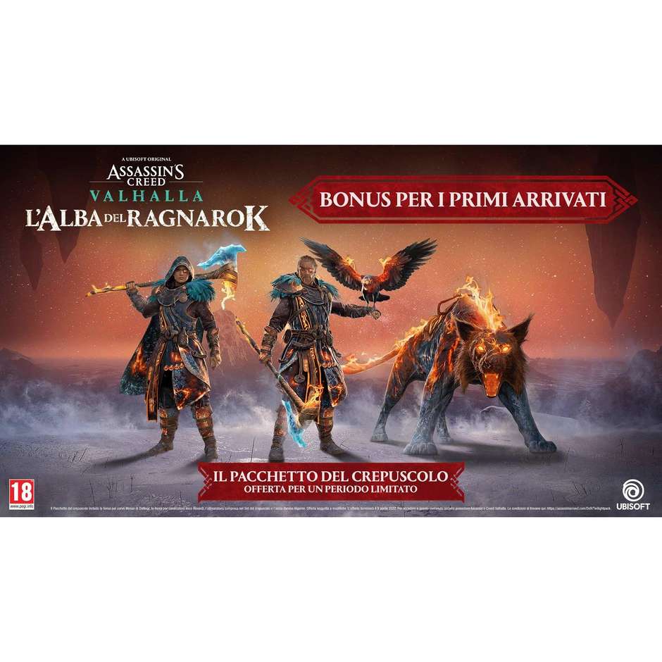 Ubisoft Assassin's Creed Ragnarok Edition Videogioco per PlayStation 4 PEGI 18