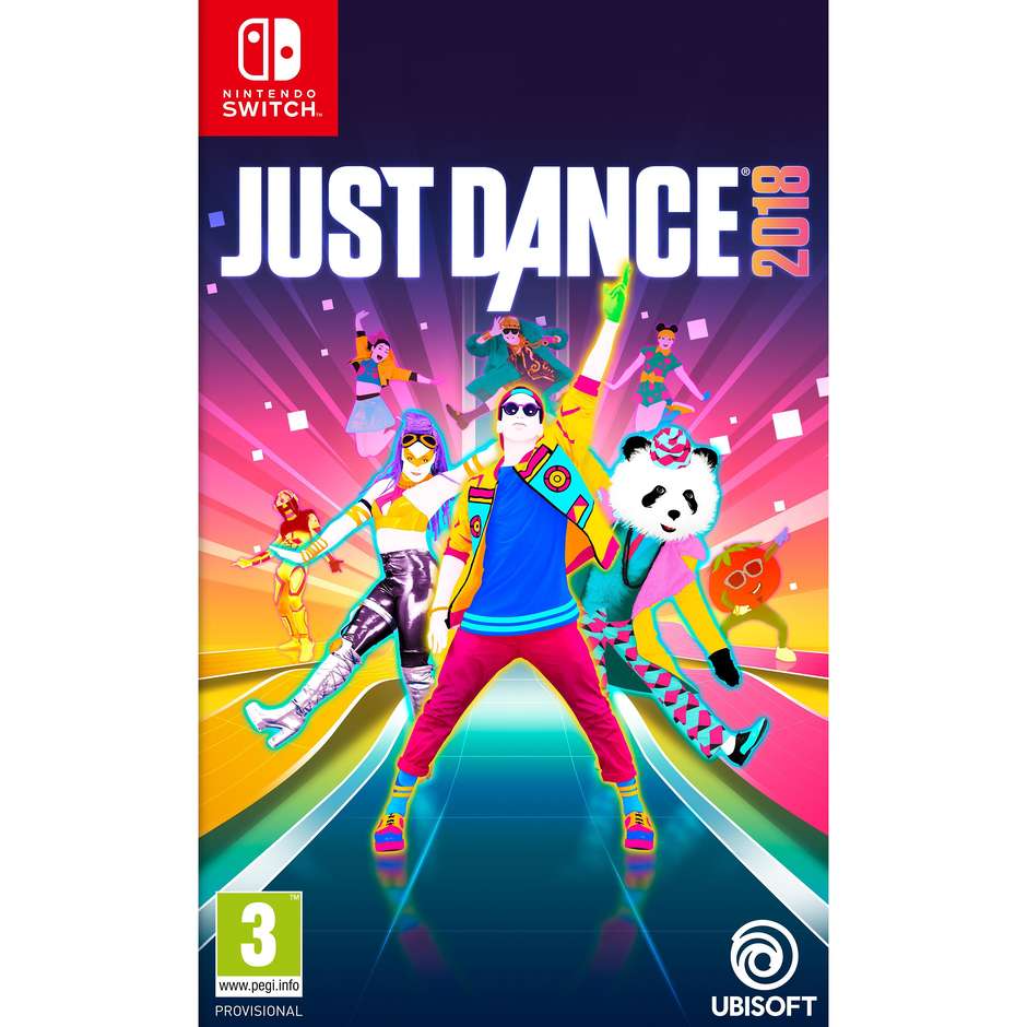 Ubisoft Just Dance 2018 videogioco per Nintendo Switch Pegi 3