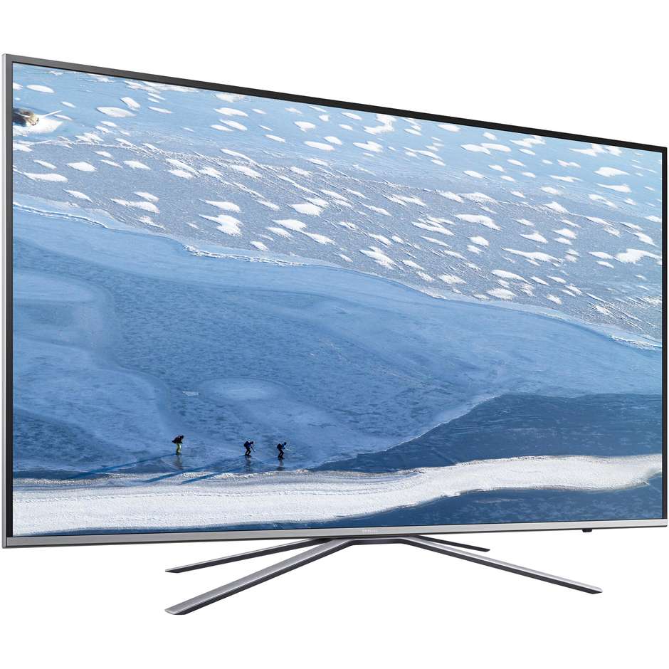 UE65KU6400UXZT Samsung Tv LED 65" 4K Ultra HD Smart Tv Wi-fi classe A+ argento