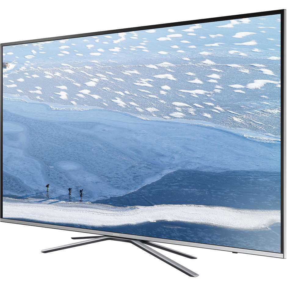 UE65KU6400UXZT Samsung Tv LED 65" 4K Ultra HD Smart Tv Wi-fi classe A+ argento