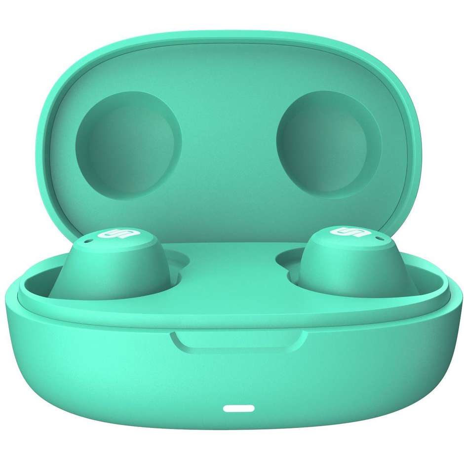 Urbanista Lisbon Mint Green, auricolari TWS Bluetooth 5.2, autonomia 9 ore