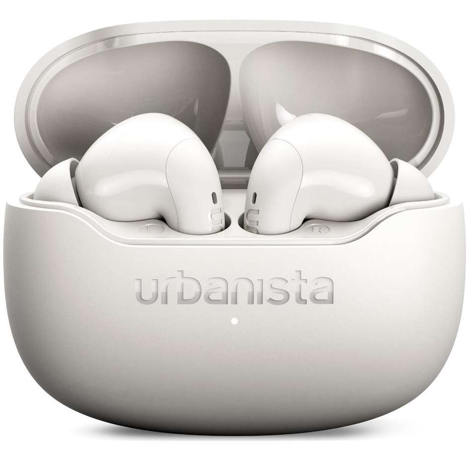 Urbanista Palermo Auricolari True Wireless ANC Bluetooth 6.0 Cloud White