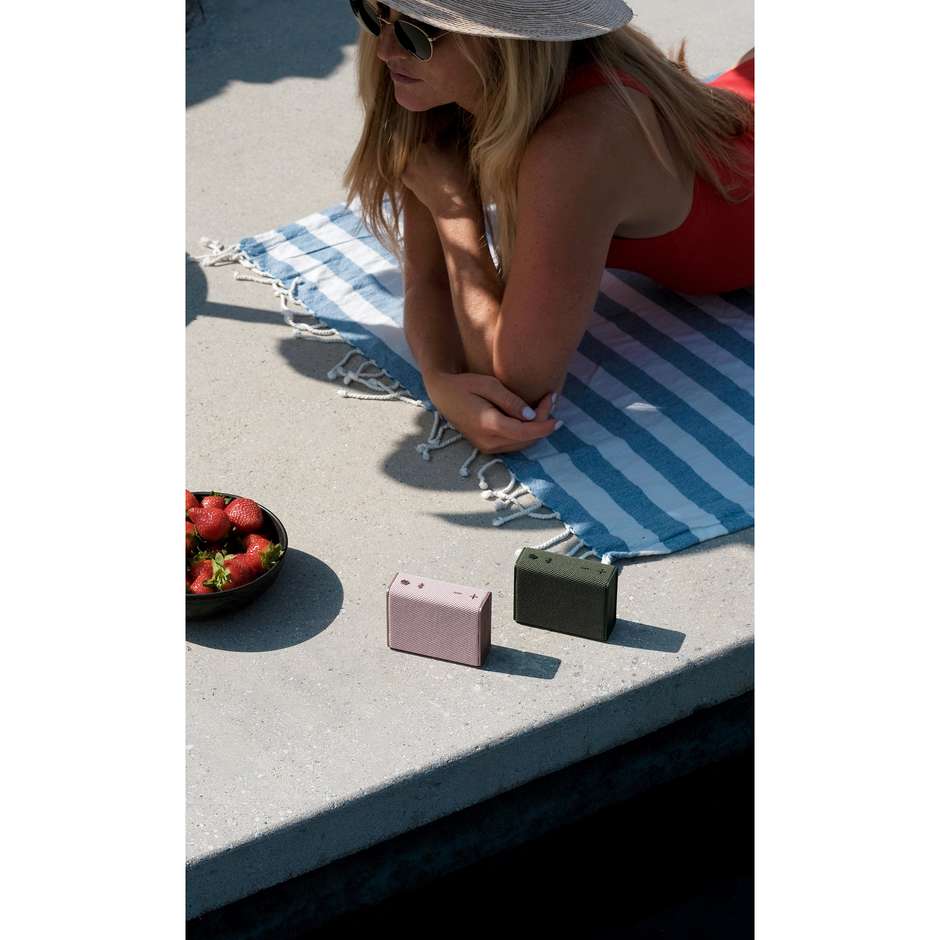 Urbanista Sydney Altoparlante Bluetooth Portatile Tascabile Resistente all'Acqua IPX5 con Funzione TWS - Rose Gold
