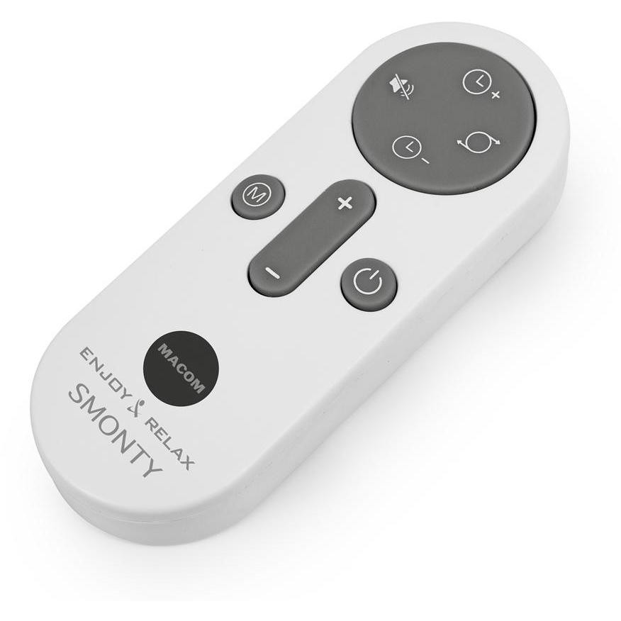 Ventilatore a Piantana da Terra 5 Pale Oscillante 44 cm 12 Velocità Colore Bianco