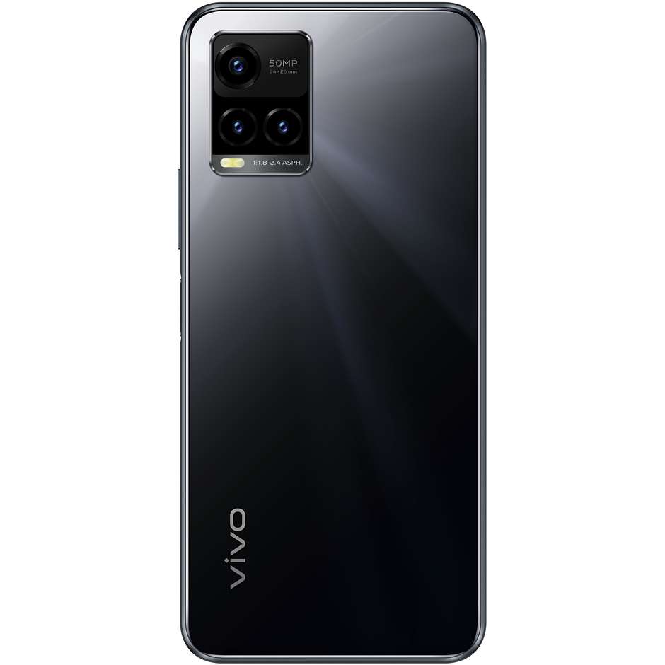 Vivo Y33S Smartphone 6,6" HD+ Ram 8 Gb Memoria 128 Gb Android colore Mirror Black