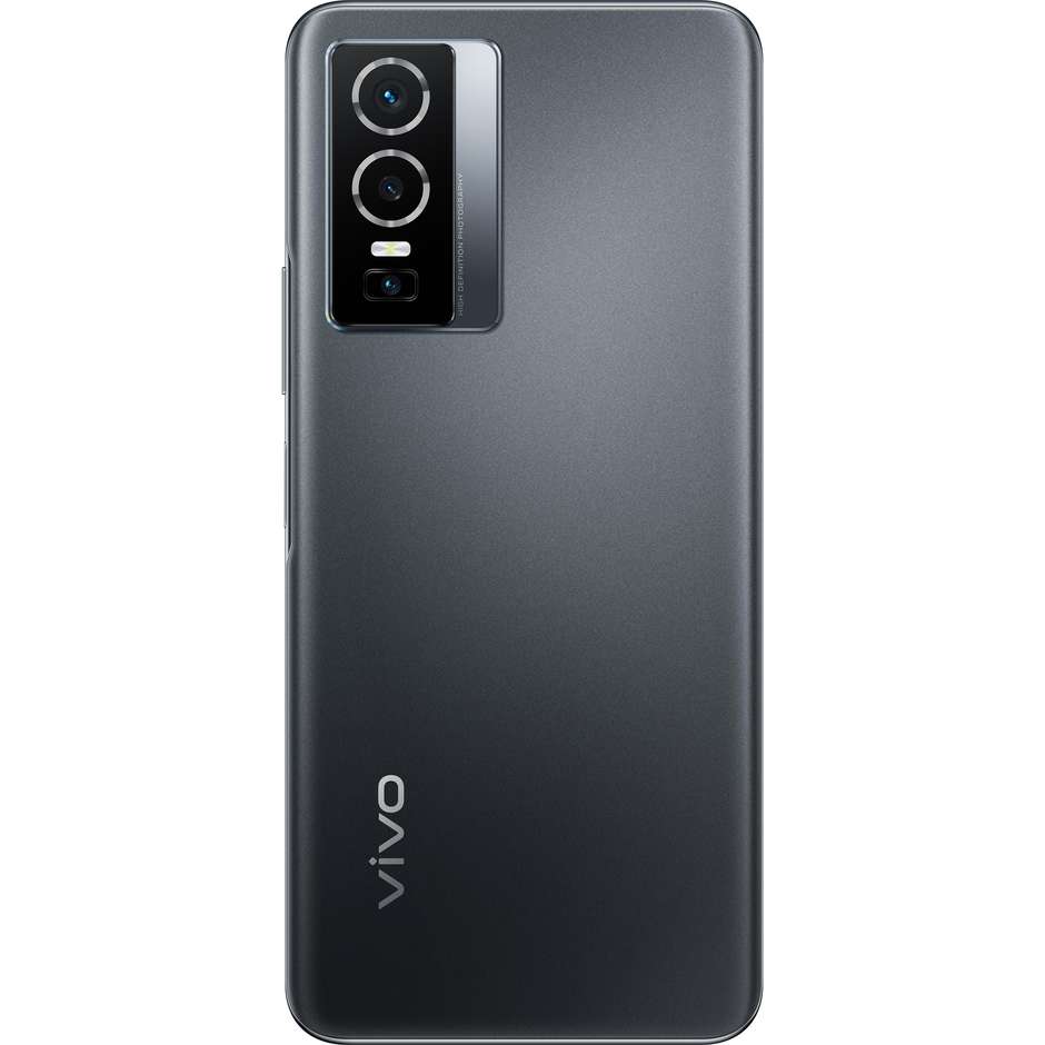 VIVO Y76 5G Smartphone 6.58" Full HD  Ram 8 GB Memoria 128 GB Android 12 Colore Nero