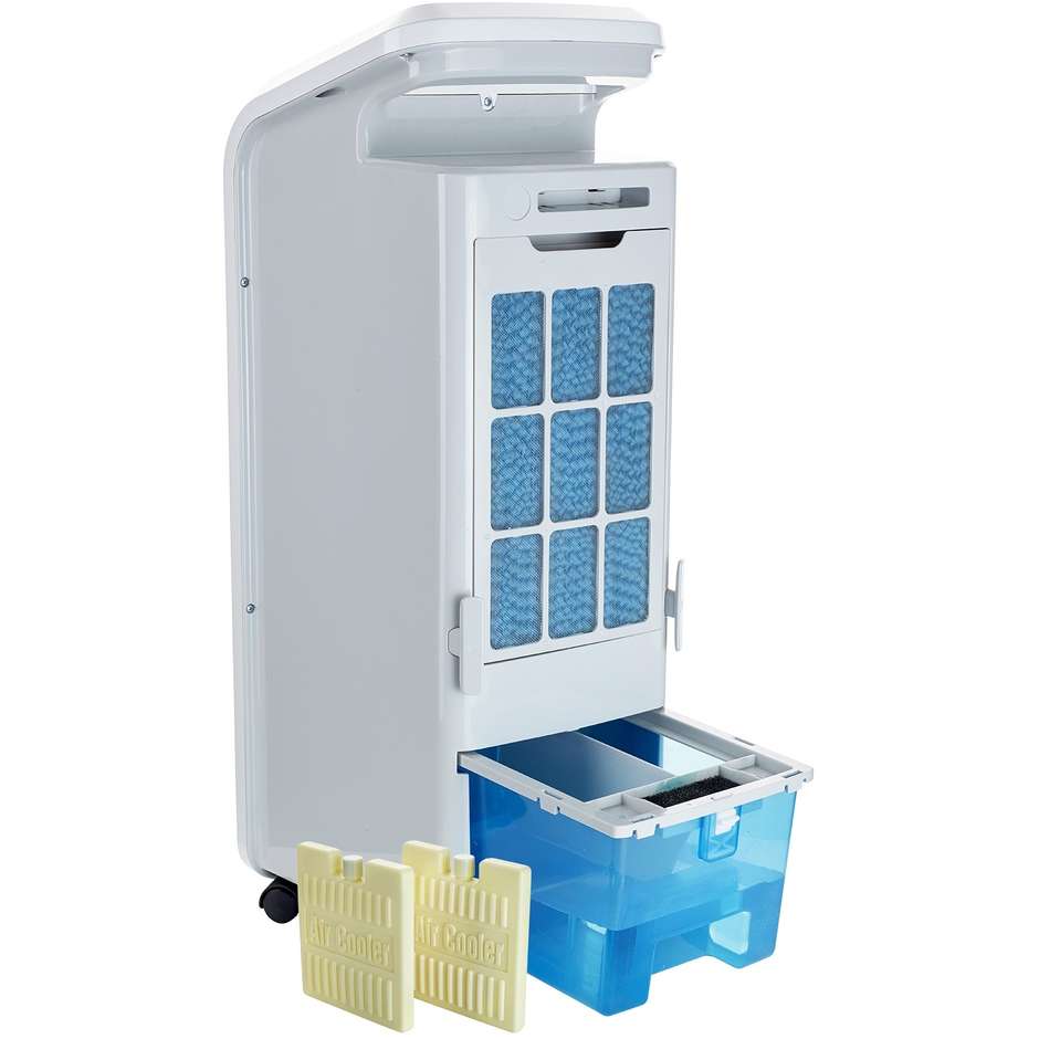 VR23 Bimar raffrescatore e ventilatore a colonna 3 velocità telecomando bianco