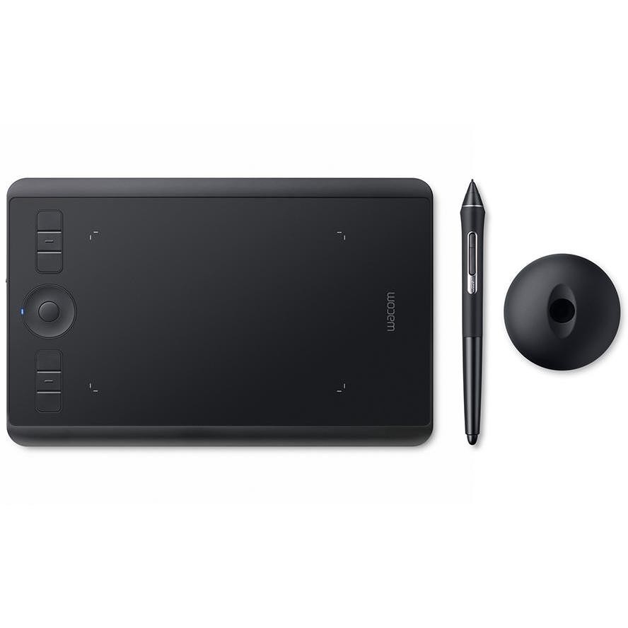 Wacom Intuos Pro Small (PTH460K1B) Tavoletta Grafica Professionale Bluetooth Penna Pro Pen 2 Nero