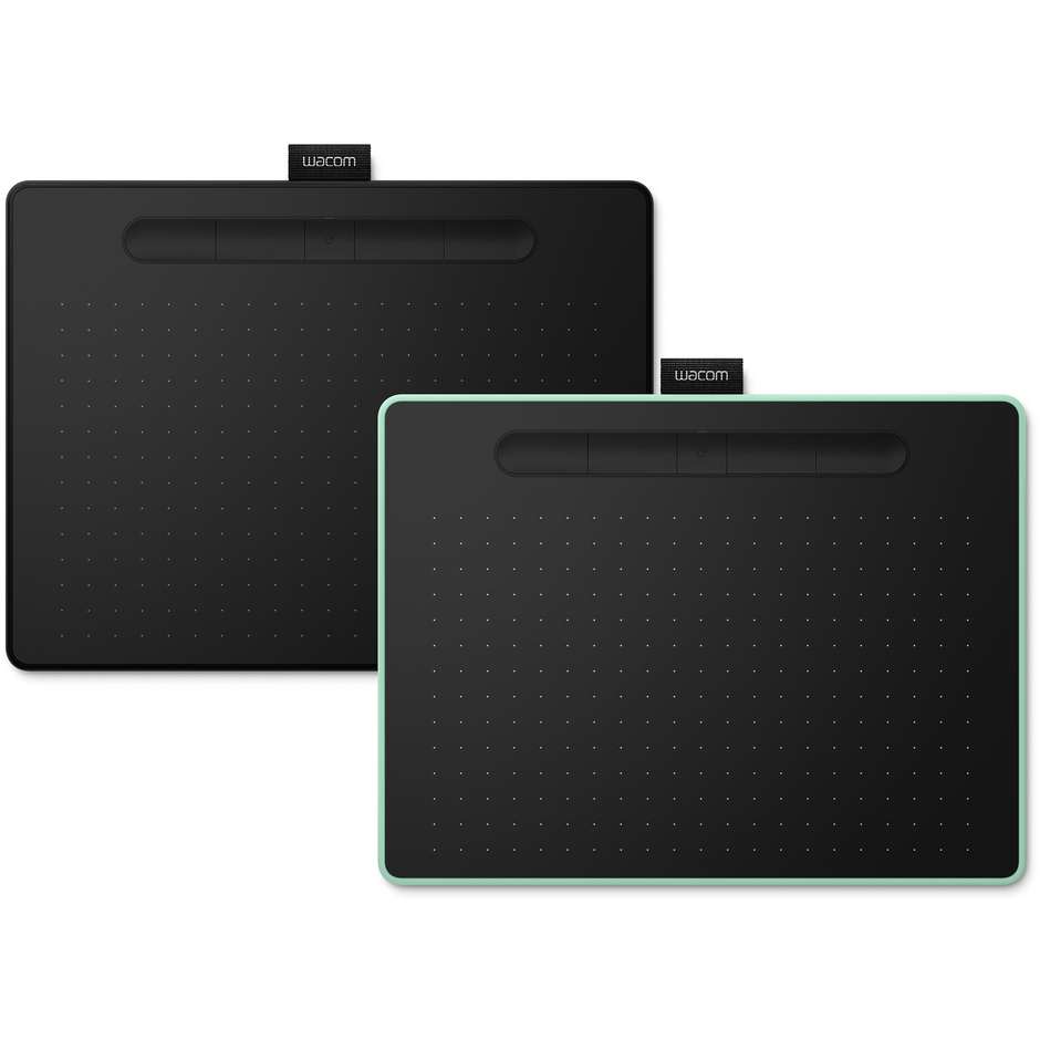 Wacom Intuos Small (CTL-4100WLK-S) Tavoletta Grafica 7" Bluetooth con Penna Wacom 4K Nero