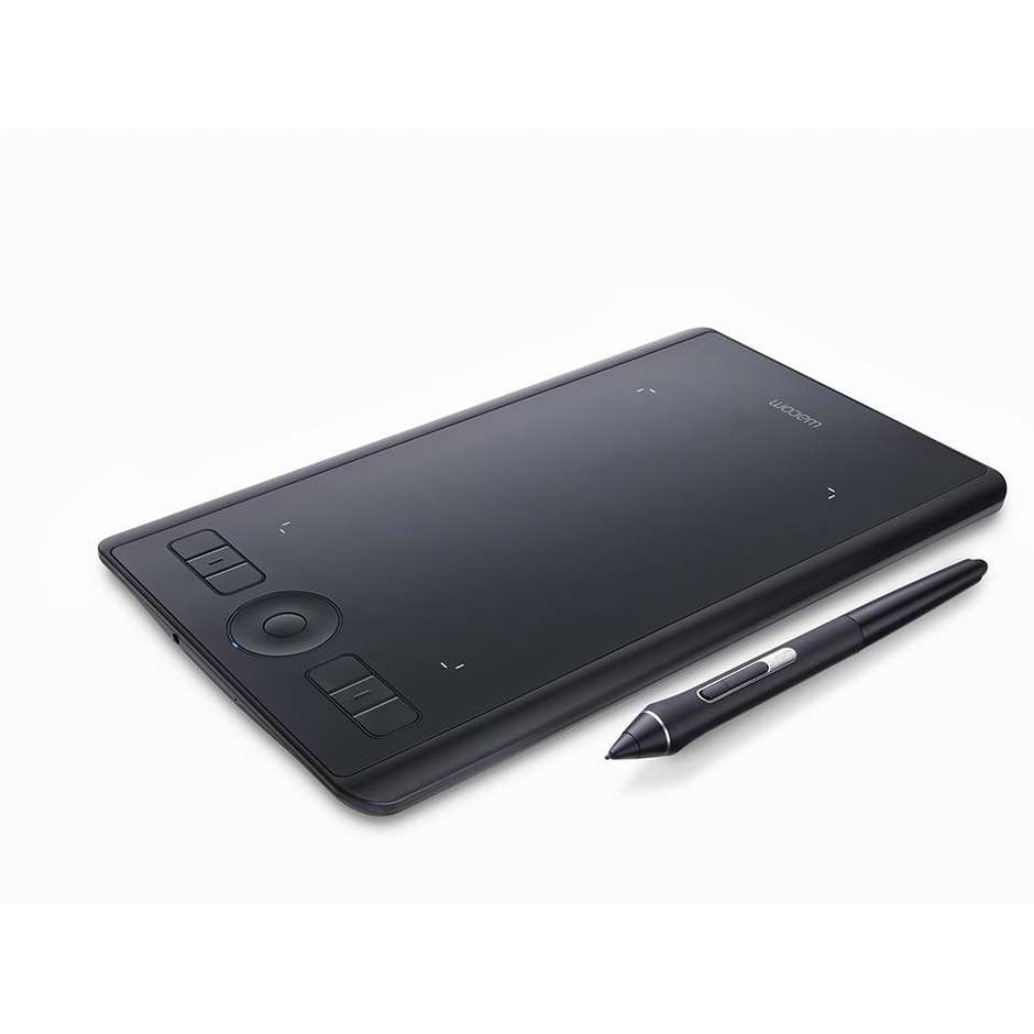 Wacom PTH460K1B Tavoletta Grafica Intuos Pro S con Penna ultrasensibile colore nero