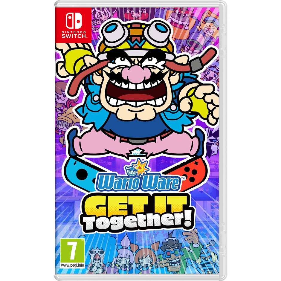 WarioWare: Get It Together! per Nintendo Switch Raccolta Microgiochi Frenetici Oltre 200 Sfide Scheda di Gioco