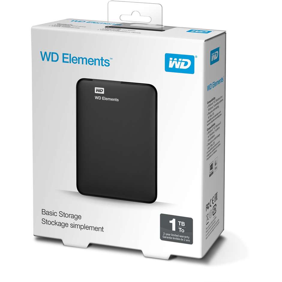 Western Digital HDD EXT1TB WD 2.5 Hard Disk