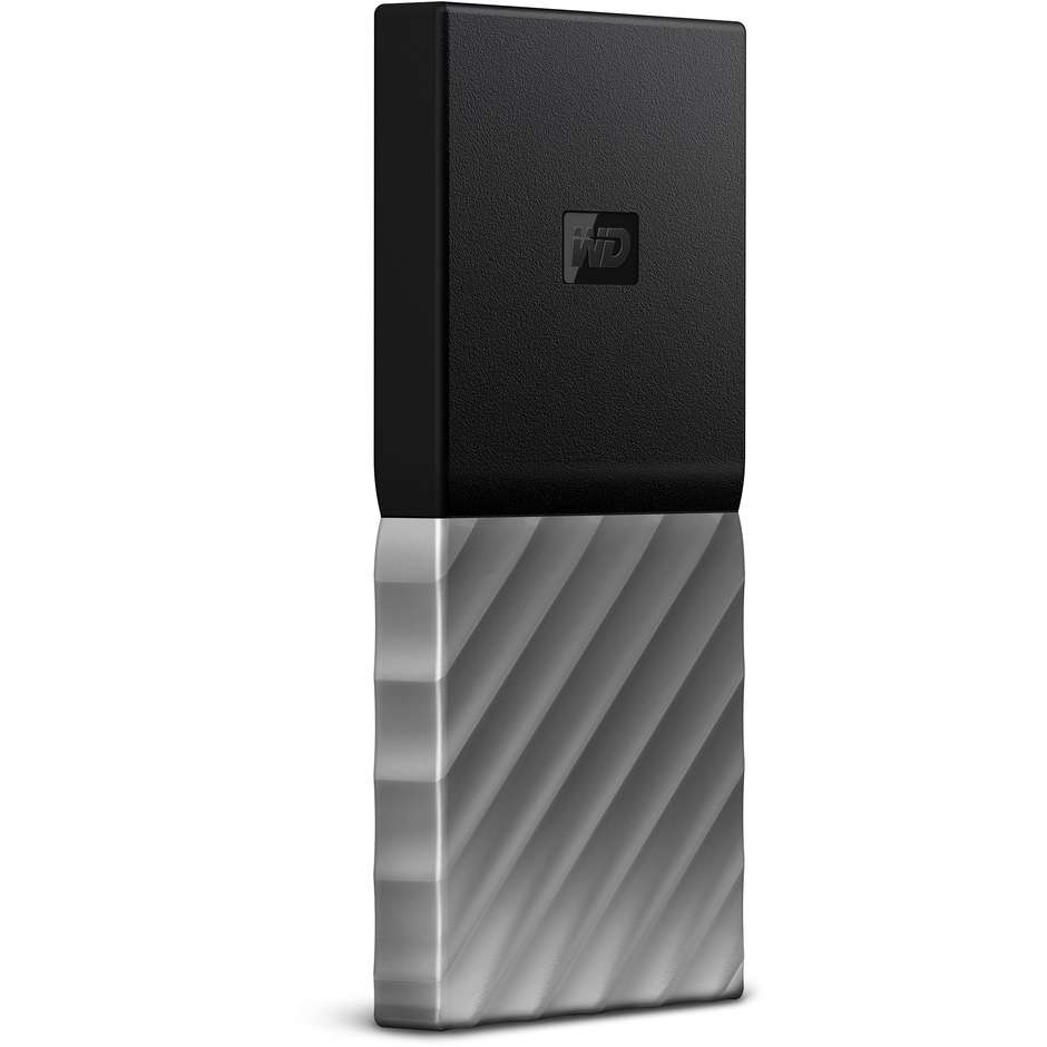 Western Digital My Passport SSD 256 GB USB-C 3.1 Gen 2 Crittografia Hardware Silver (WDBK3E2560PSL)