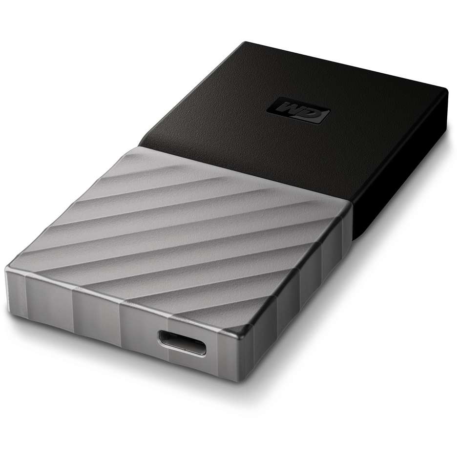 Western Digital My Passport SSD 256GB (WDBK3E2560PSL) SSD Portatile USB-C 540 MB/s Argento/Nero