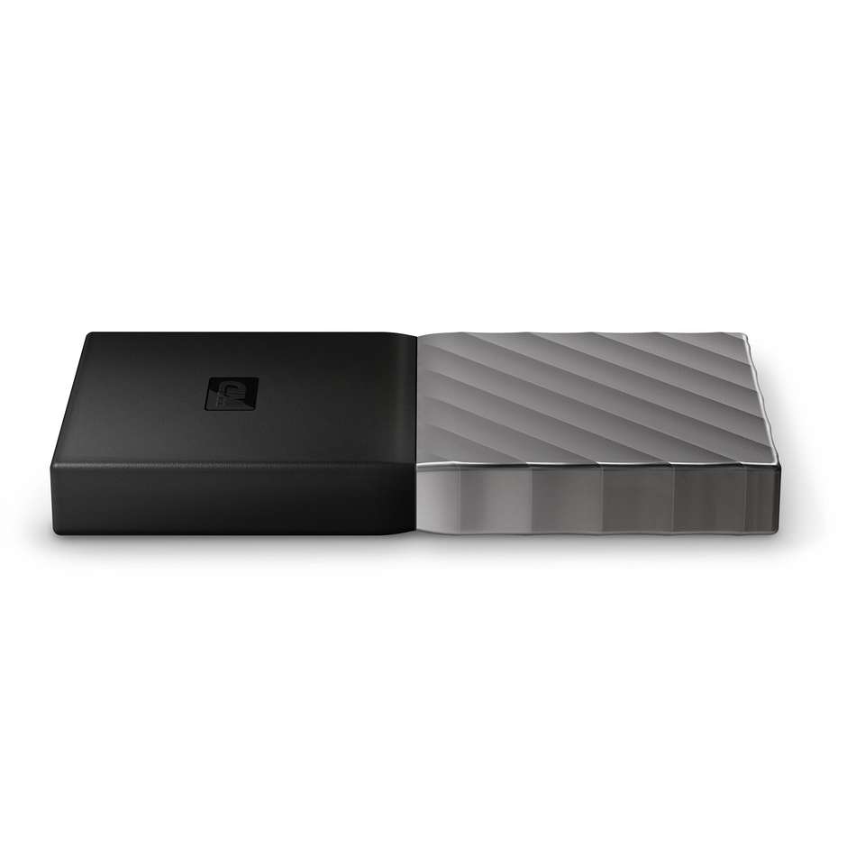 Western Digital My Passport SSD 256GB (WDBK3E2560PSL) SSD Portatile USB-C 540 MB/s Argento/Nero
