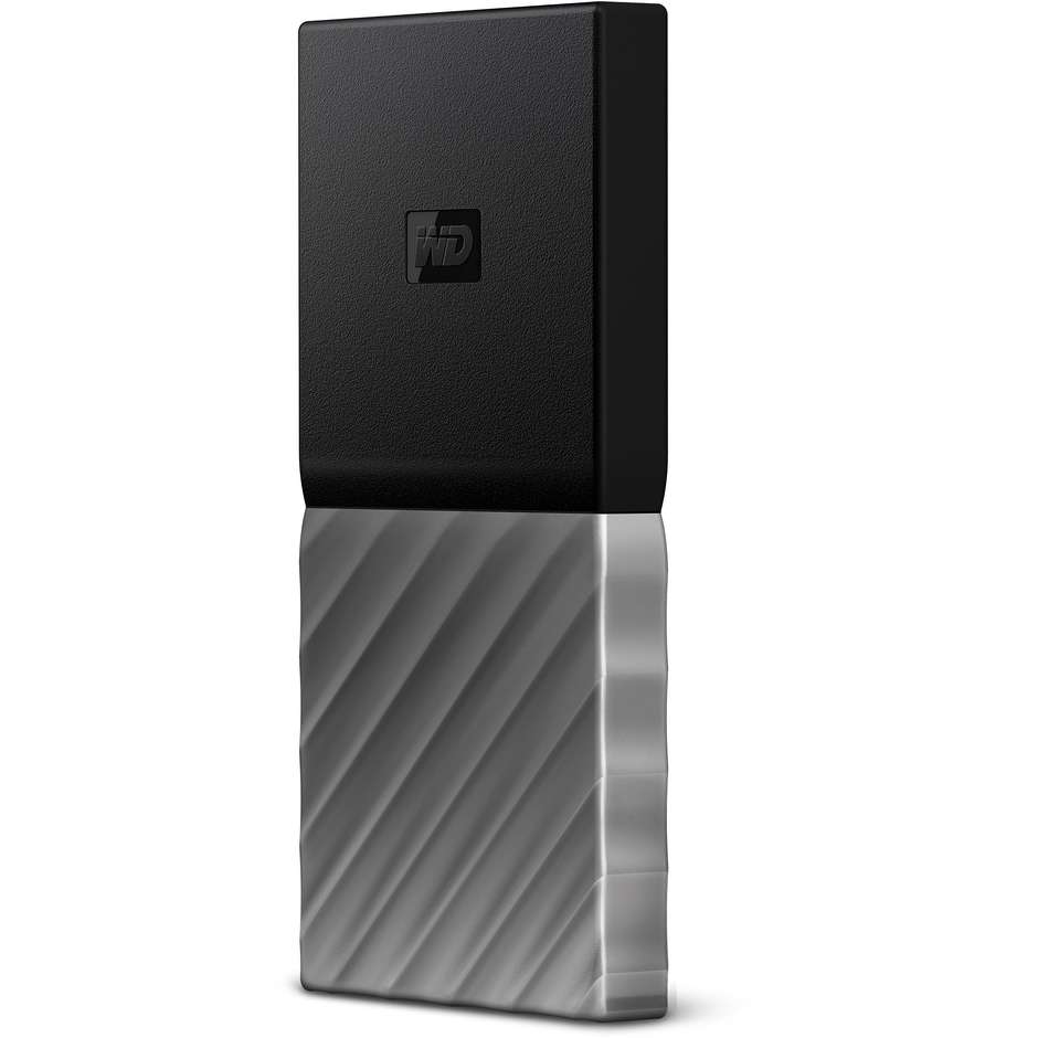 Western Digital My Passport SSD esterno 256 GB USB-C, nero e argento