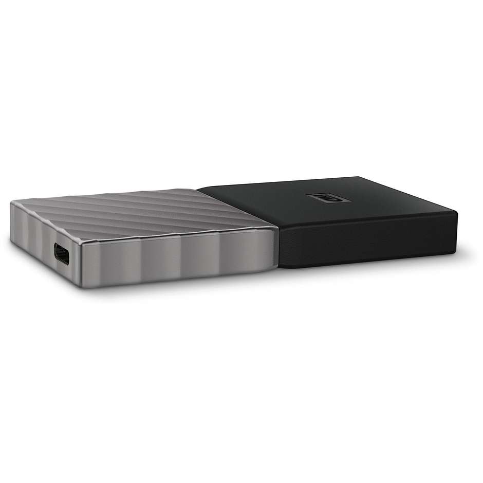 Western Digital My Passport SSD esterno 256 GB USB-C, nero e argento