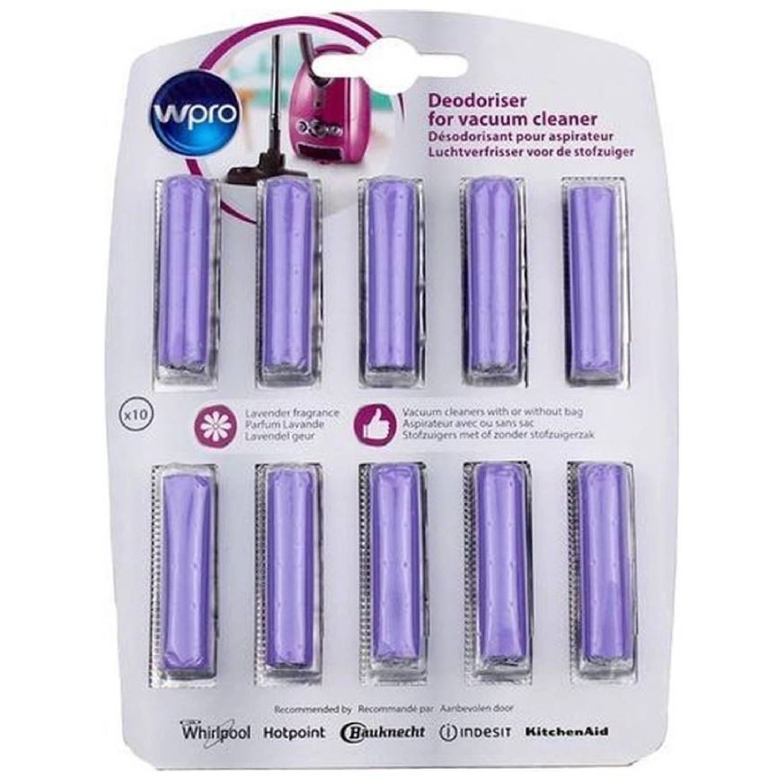 Whirlpool ACT201 10 cartridges for vacuum cleaner lavande