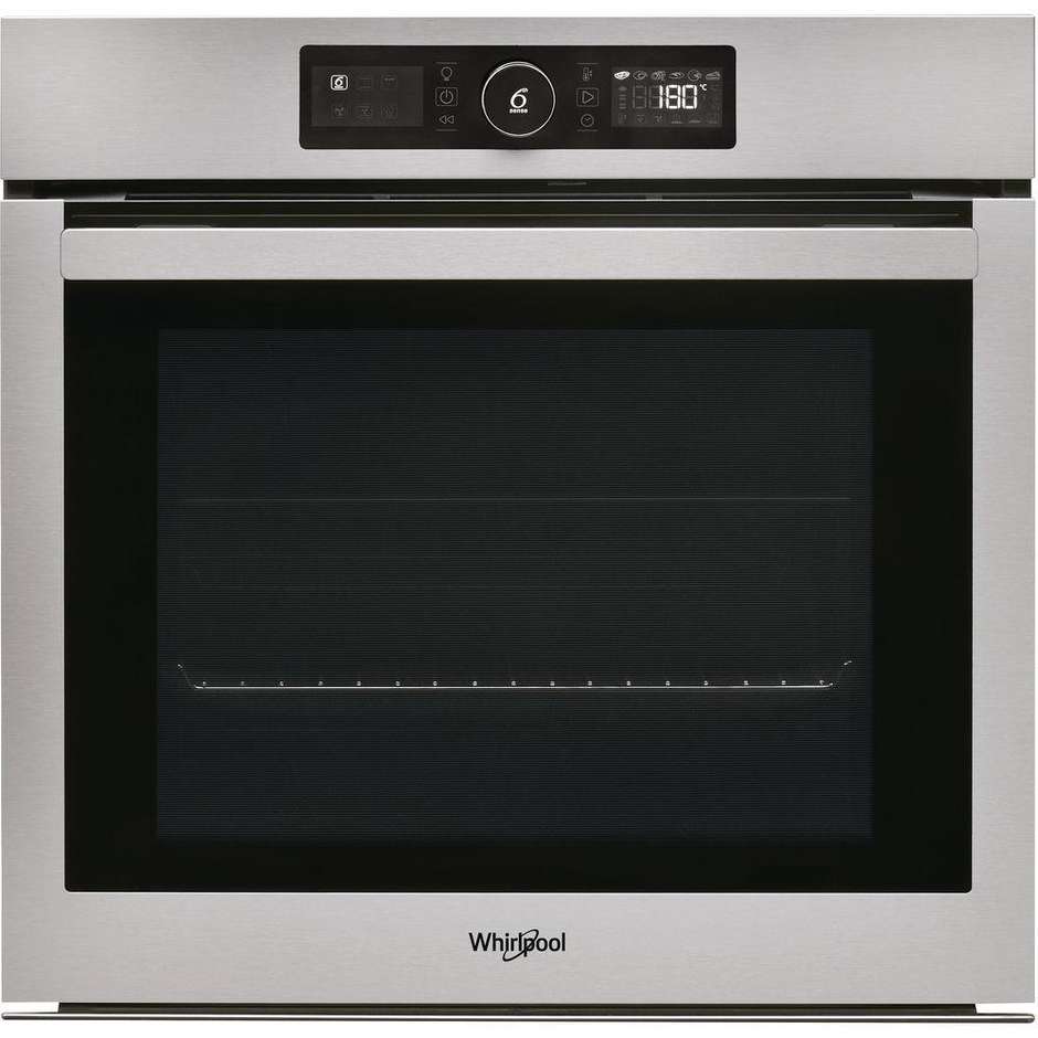 Whirlpool AKZ9 6270 IX forno elettrico da incasso 73 litri classe A+ Pirolitico colore inox