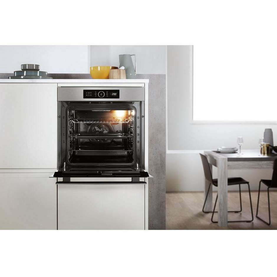 Whirlpool AKZ9 6270 IX forno elettrico da incasso 73 litri classe A+ Pirolitico colore inox