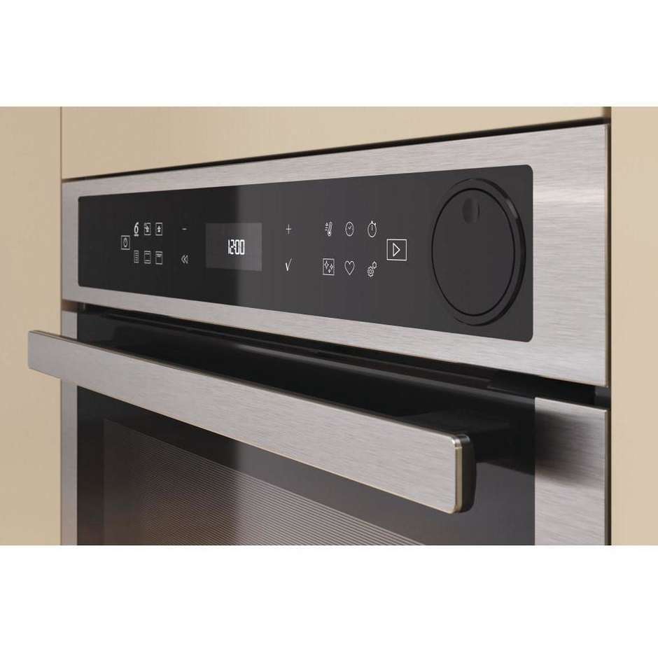 Whirlpool AKZ9S8220IX Forno elettrico da incasso Capacita 73 Lt Classe A+ Colore Acciaio inox