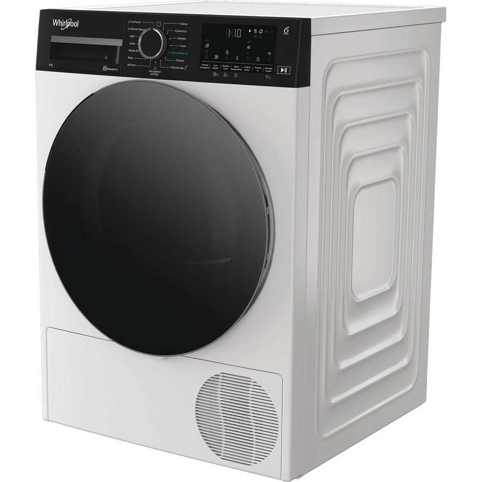 Whirlpool Asciugatrice CWD96MWBSIT Carica frontale Capacita 9 Kg Classe A Colore Bianco
