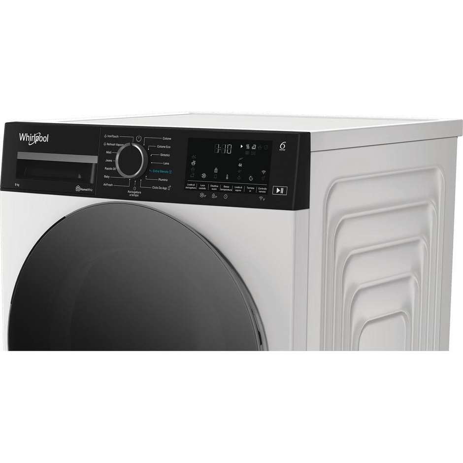 Whirlpool Asciugatrice CWD96MWBSIT Carica frontale Capacita 9 Kg Classe A Colore Bianco
