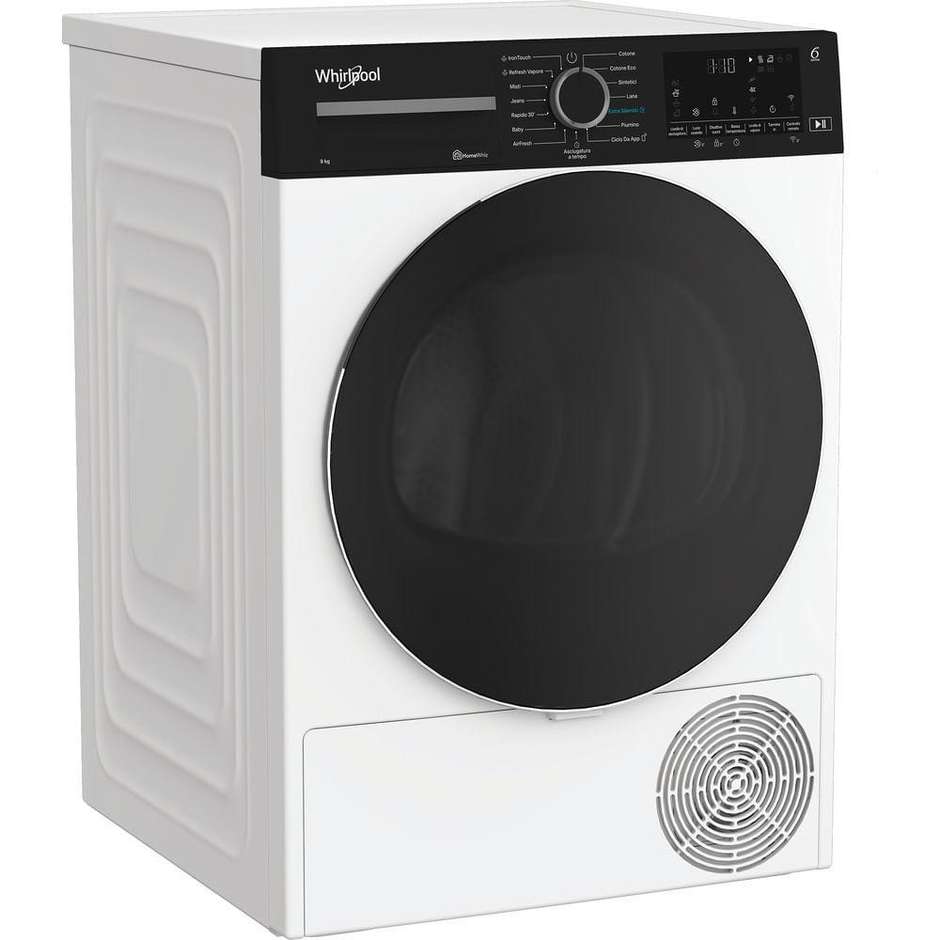 Whirlpool CWD95MWBSIT Asciugatrice Carica frontale Capacita 9 Kg Classe B Colore Bianco