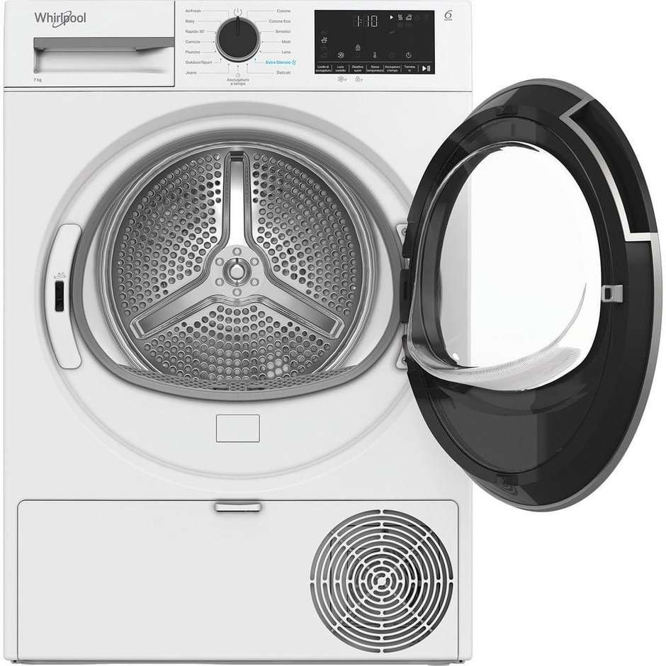Whirlpool CWDR47MWBSIT Asciugatrice Capacita 7 Kg Classe C Colore Bianco