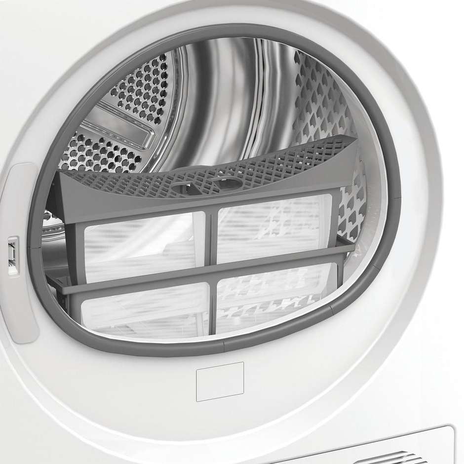 Whirlpool CWDR47MWBSIT Asciugatrice Pompa di Calore Slim 7 kg Profondità 54,5 cm FreshCare+ Bianco