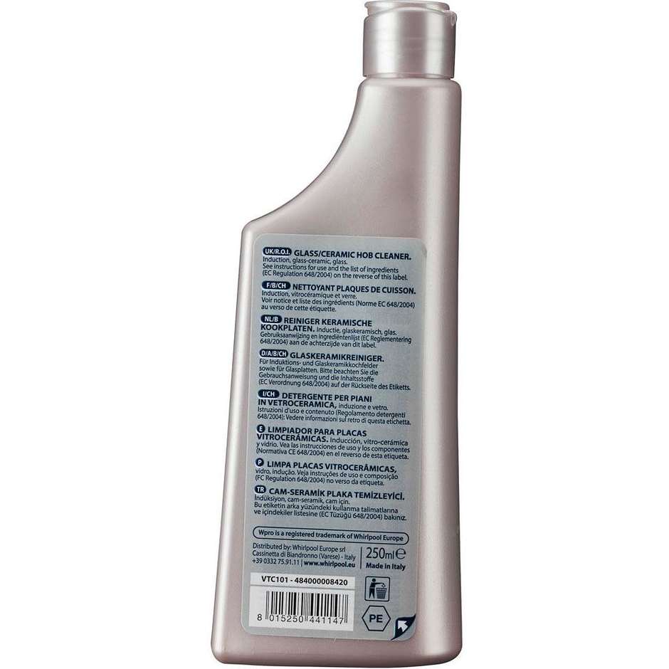 Whirlpool Detergente per piani vetroceramici 250 ml