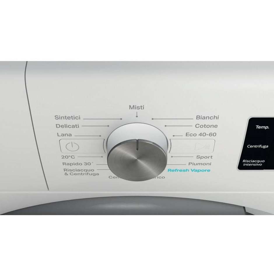 Whirlpool FFB 1048 BSV IT Lavasciuga 10+5 kg 1400 Giri/min Classe A Nero