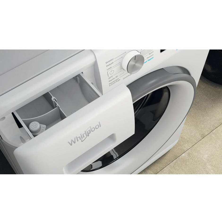 Whirlpool FFB1046SVP Lavatrice Carica frontale Capacità 10 Kg 1400 Giri/min Classe A Colore Bianco