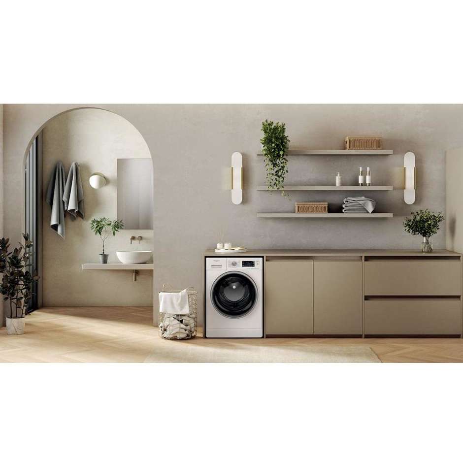 Whirlpool FFB1148BSVIT Lavatrice a libera installazione Carica Frontale Capacita 11 Kg 1400 Giri/min Classe A Colore Bianco