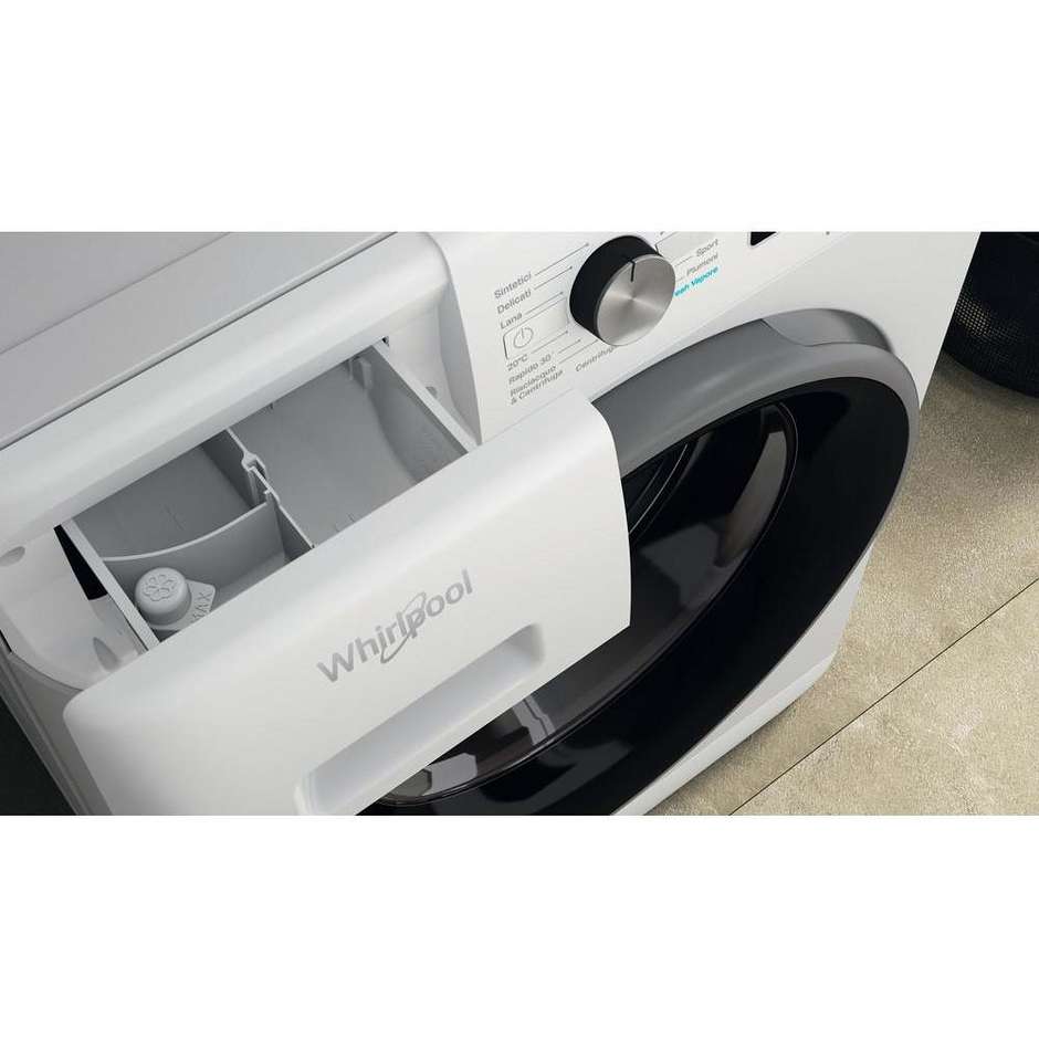 Whirlpool FFBR8429BSVIT Lavatrice Carica Frontale Capienza 9 Kg 1200 giri Classe A+++ colore bianco